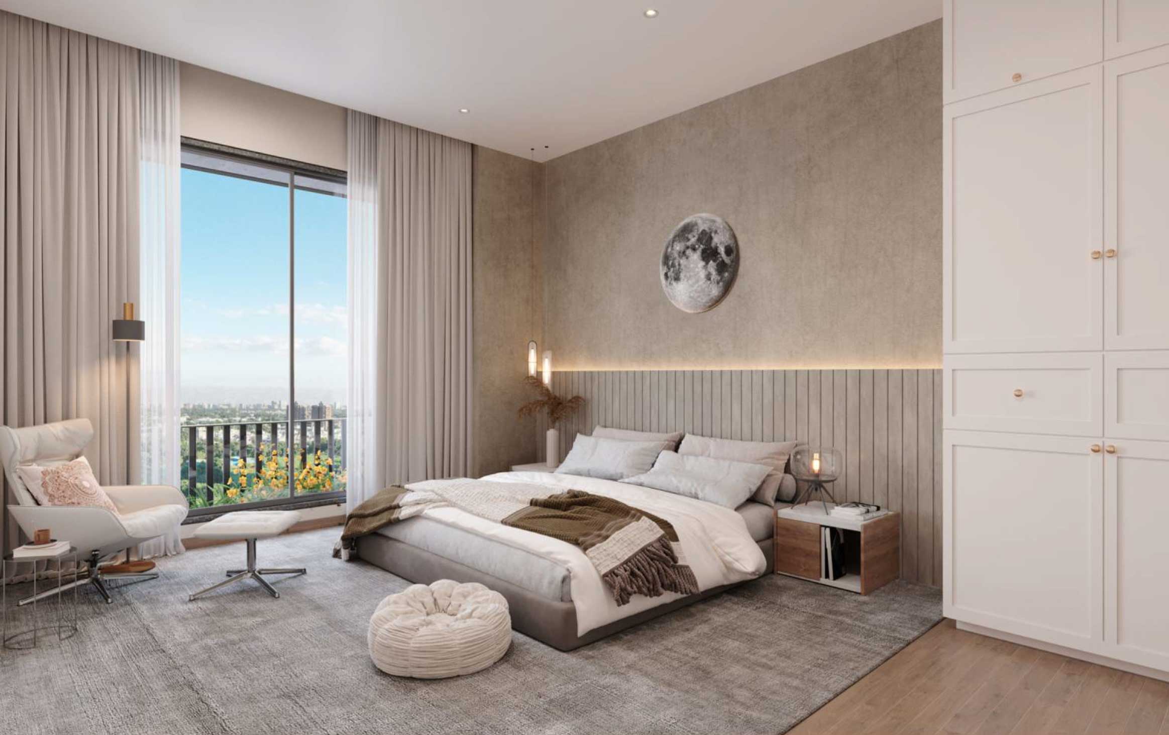 Modern bedroom